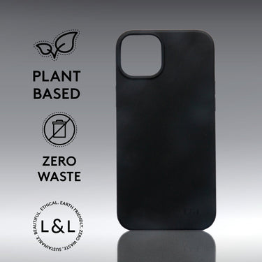 Biodegradable iPhone 15 Plus Black - Loam & Lore